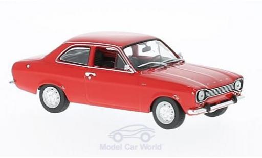 Modelauto Ford Escort MK1 rood 1968 1/43 Maxichamps