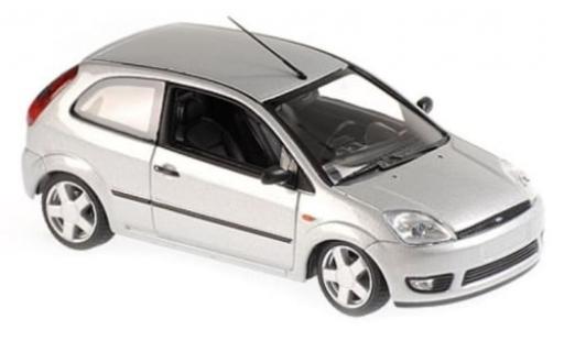 Modelauto Ford Fiesta MKIV grijs 2002 1/43 Maxichamps