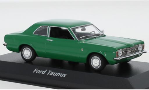Modelauto Ford Taunus TC1 (TCI) groen 1970 1/43 Maxichamps