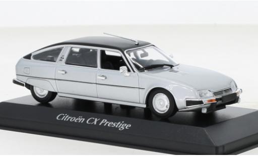 Modelauto Citroen CX Prestige grijs/zwart 1980 1/43 Maxichamps
