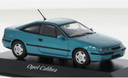 Modelauto Opel Calibra Base metallic turquoise 1989 1/43 Maxichamps