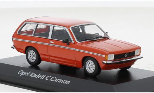 Modelauto Opel Kadett C Caravan C L rood 1978 1/43 Maxichamps