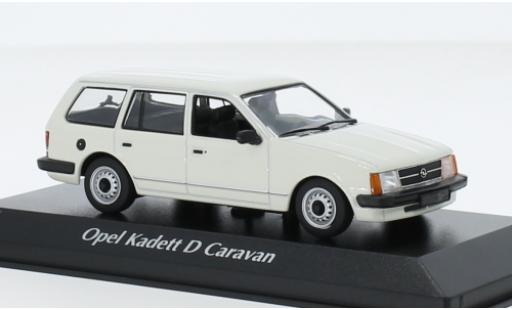 Modelauto Opel Kadett D Caravan D wit 1979 1/43 Maxichamps