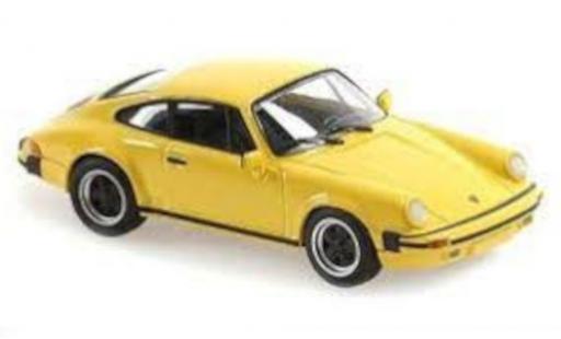 Modelauto Porsche 911 SC geel 1979 1/43 Maxichamps