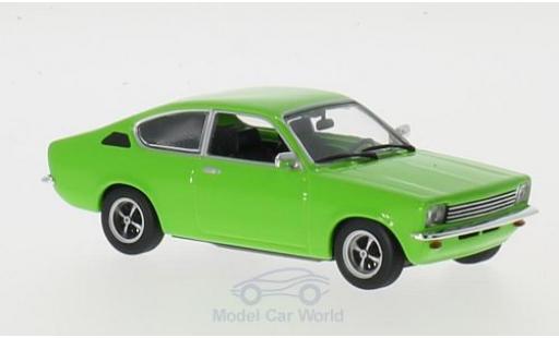 Modelauto Opel Kadett C Coupe C groen 1974 1/43 Maxichamps