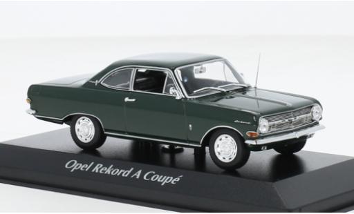 Modelauto Opel Rekord A Coupe groen 1962 1/43 Maxichamps