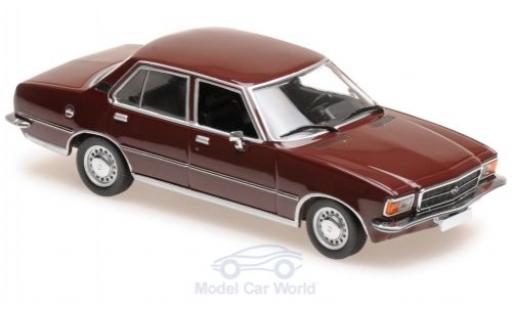 Modelauto Opel Rekord D rood 1975 1/43 Maxichamps