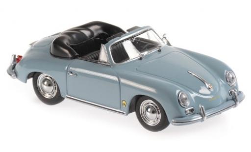 Modelauto Porsche 356 A A A Cabriolet blauw 1956 1/43 Maxichamps