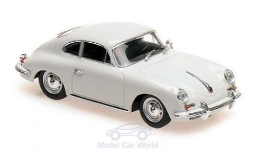 Modelauto Porsche 356 B B B Coupe grijs 1961 1/43 Maxichamps