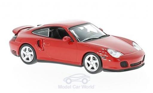 Modelauto Porsche 911 Turbo rood 1999 1/43 Maxichamps
