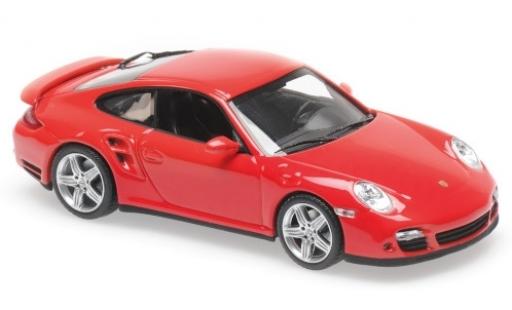 Modelauto Porsche 911 Turbo rood 2006 1/43 Maxichamps