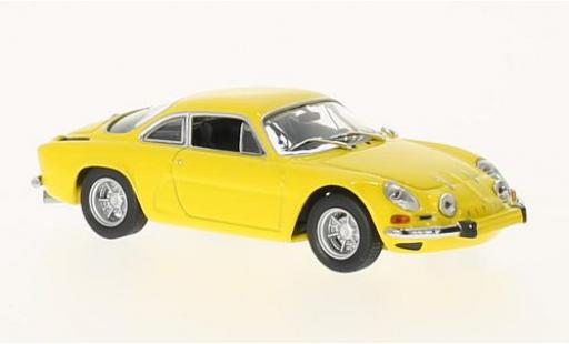 Modelauto Alpine A110 rallye Renault geel 1971 1/43 Maxichamps