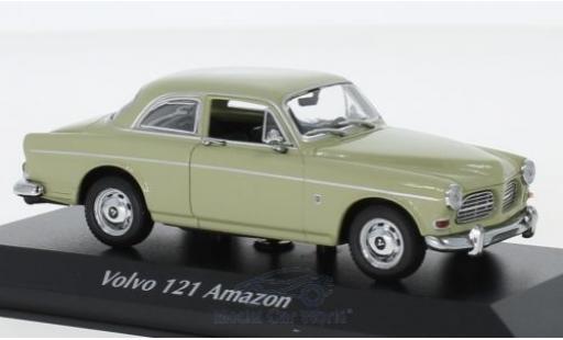 Modelauto Volvo 121 Base Amazon groen 1966 1/43 Maxichamps