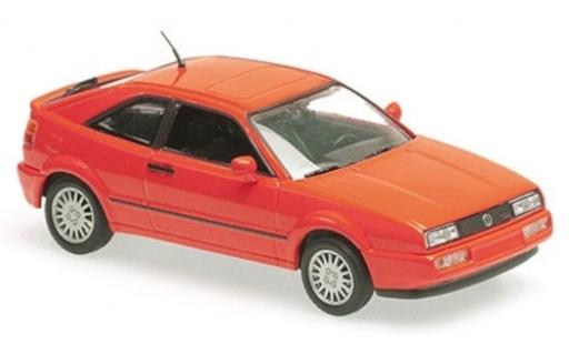 Modelauto Volkswagen Corrado G60 rood 1990 1/43 Maxichamps