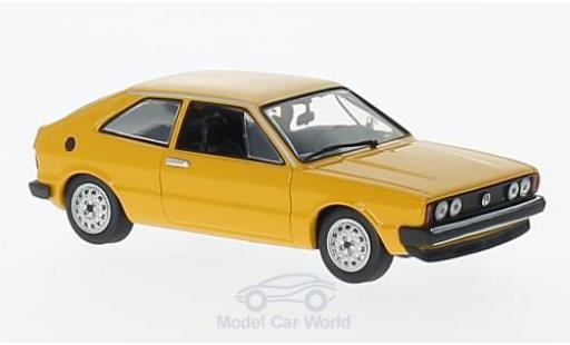 Modelauto Volkswagen Scirocco Base geel 1974 1/43 Maxichamps