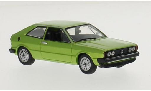 Modelauto Volkswagen Scirocco Base metallic groen 1974 1/43 Maxichamps