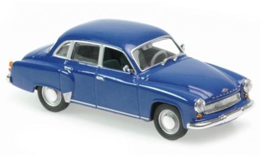 Modelauto Wartburg 311 Base blauw 1959 1/43 Maxichamps