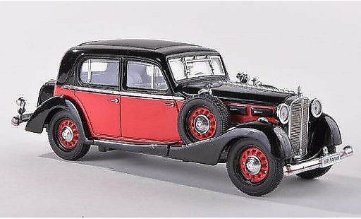 Maybach SW SW35 1/43 Signature 35 Sedan Spohn zwart/rood 1935 modelauto