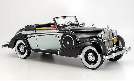 Maybach SW SW38 1/18 Signature 38 Spohn grijs/zwart (Premium) 1937 modelauto