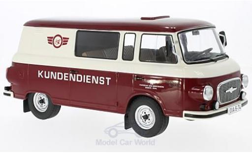 Modelauto Barkas B 1000 minibus Halbbus Simson Kundendienst 1970 1/18 MCG
