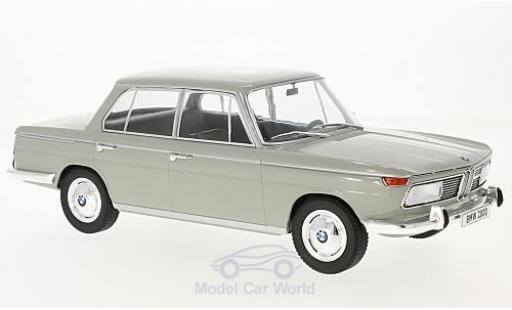 Modelauto Bmw 2000 berline grijs 1966 1/18 MCG