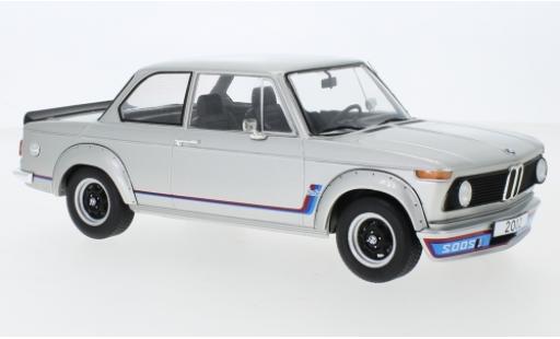 Modelauto Bmw 2002 Turbo grijs 1973 1/18 MCG