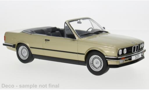 Modelauto Bmw 325 Cabriolet i (E30) metallic beige 1985 1/18 MCG