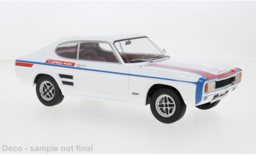 Modelauto Ford Capri MK1 MK I GT wit/Dekor 1970 1/18 MCG