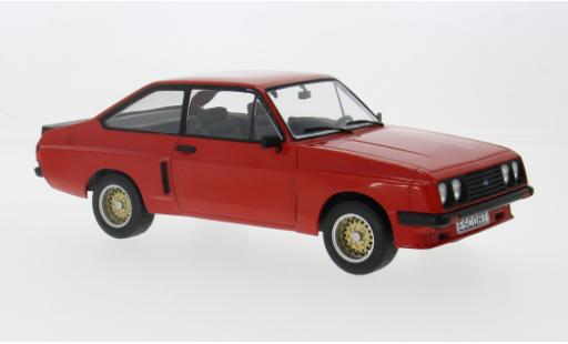 Modelauto Ford Escort RS 2000 MK II X-Pack rood 1977 1/18 MCG