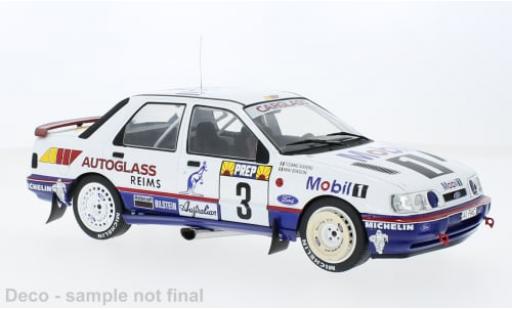 Modelauto Ford Sierra Cosworth RS 4x4 No.3 Mobil 1 Rally WM Rally Monte Carlo 1992 1/18 MCG