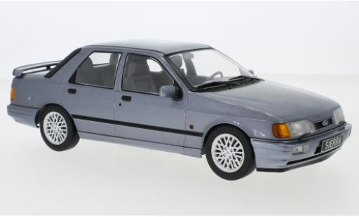 Modelauto Ford Sierra Cosworth RS metallic grijs 1988 1/18 MCG