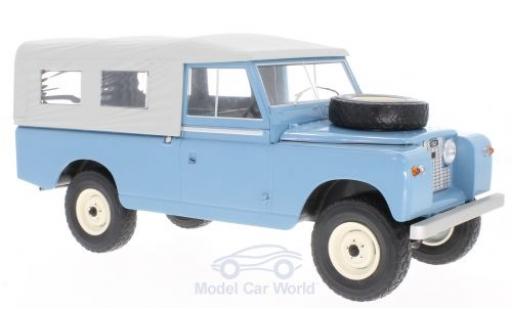 Modelauto Land Rover 109 Series II Pick Up blauw/grijs 1959 1/18 MCG