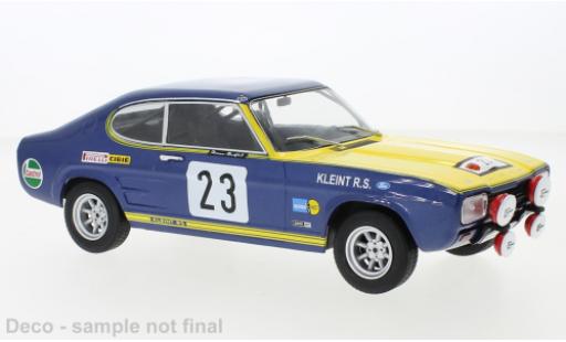 Modelauto Ford Capri Rally Mk I No.23 Olympia 1972 1/18 MCG