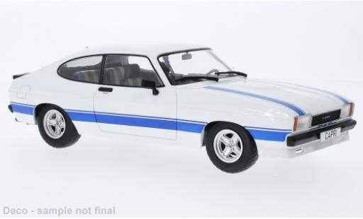 Modelauto Ford Capri 3.0S MK II X-Pack wit 1975 1/18 MCG