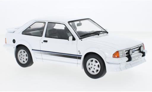 Modelauto Ford Escort RS Turbo MK III wit 1985 1/18 MCG