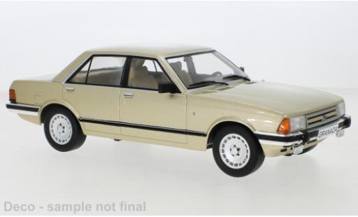 Modelauto Ford Granada Berlina MK II 2.8 Ghia metallic rood 1982 1/18 MCG