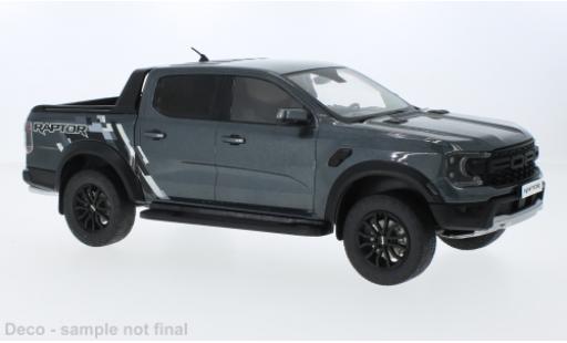 Modelauto Ford Ranger Raptor metallic grijs/D&Atilde;&copy;corer 2023 1/18 MCG