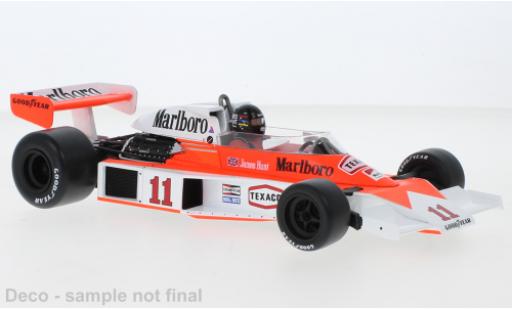 Modelauto McLaren M23 Base No.11 Marlboro Team formule 1 GP France 1976 1/18 MCG