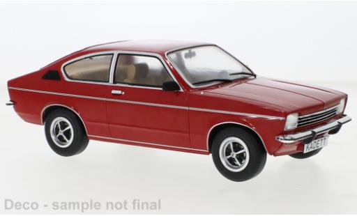 Modelauto Opel Kadett C Coupe C rood 1975 1/18 MCG