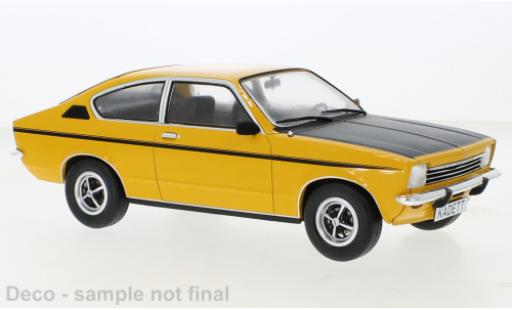 Modelauto Opel Kadett C Coupe SR C oranje 1975 1/18 MCG