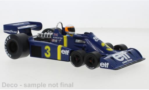 Modelauto Tyrrell P34 1976 No.3 Elf Team formule 1 GP Su&Atilde;&uml;de 1/18 MCG