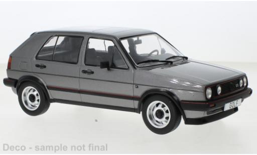 Modelauto Volkswagen Golf GTI II metallic grijs 1984 1/18 MCG