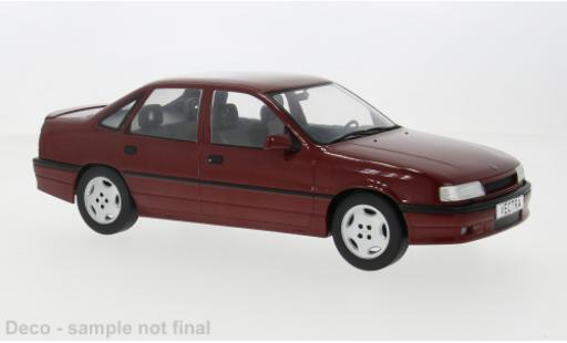Modelauto Opel Vectra 2000 A metallic rood 1988 1/18 MCG
