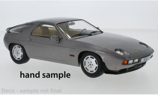 Modelauto Porsche 928 S S metallic grijs 1980 1/18 MCG