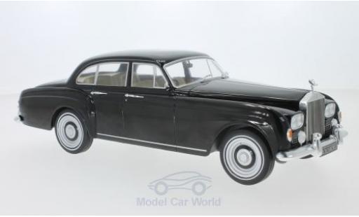 Modelauto Rolls Royce Silver Cloud Flying Spur III H.J.Mulliner zwart RHD 1965 1/18 MCG
