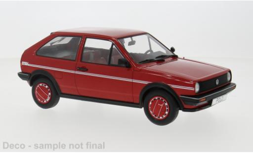 Modelauto Volkswagen Polo Coupe II Fox rood 1985 1/18 MCG