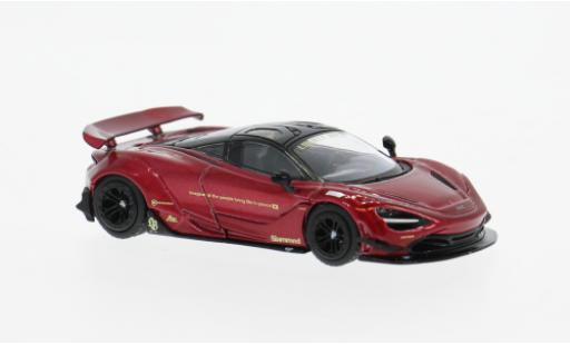 Modelauto McLaren 720 Base S rood 2022 1/64 Mini GT