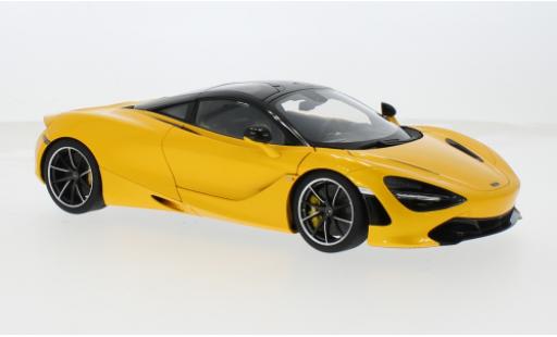 Modelauto McLaren 720 Base S geel 1/18 AUTOart
