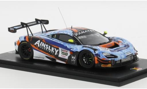 Modelauto McLaren 720 GT3 EVO S #158 1/43 Spark