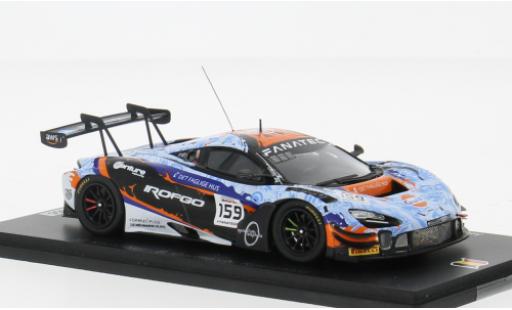 Modelauto McLaren 720 GT3 EVO S #159 1/43 Spark